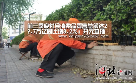 前三季度社会消费品零售总额达29.7万亿同比增8.2%:开元直播(图3) 开元电竞